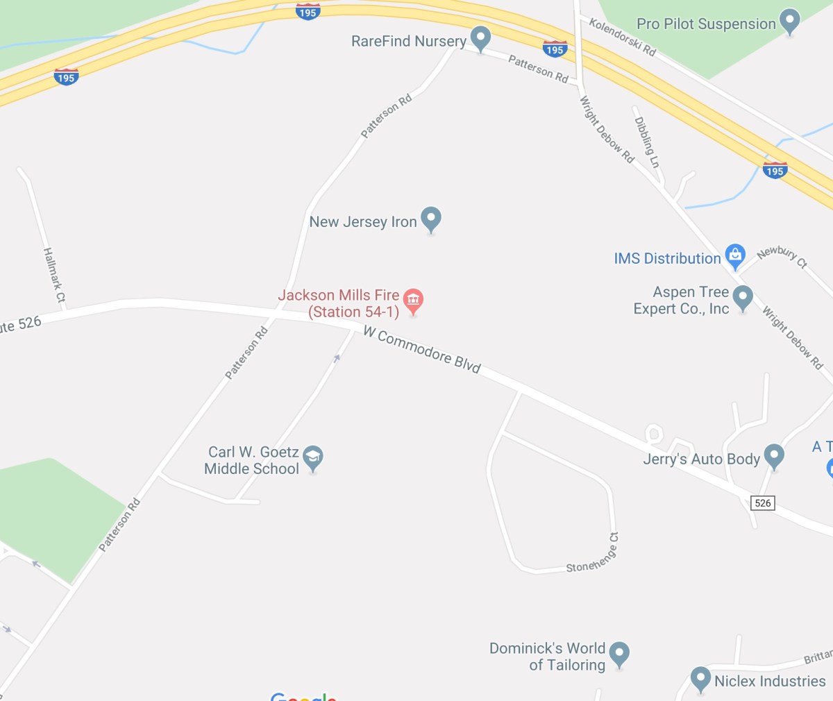 Station 54-1 exterior view - Jackson Fire District #4 Substation